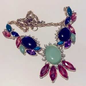 Signed rhinestone necklace